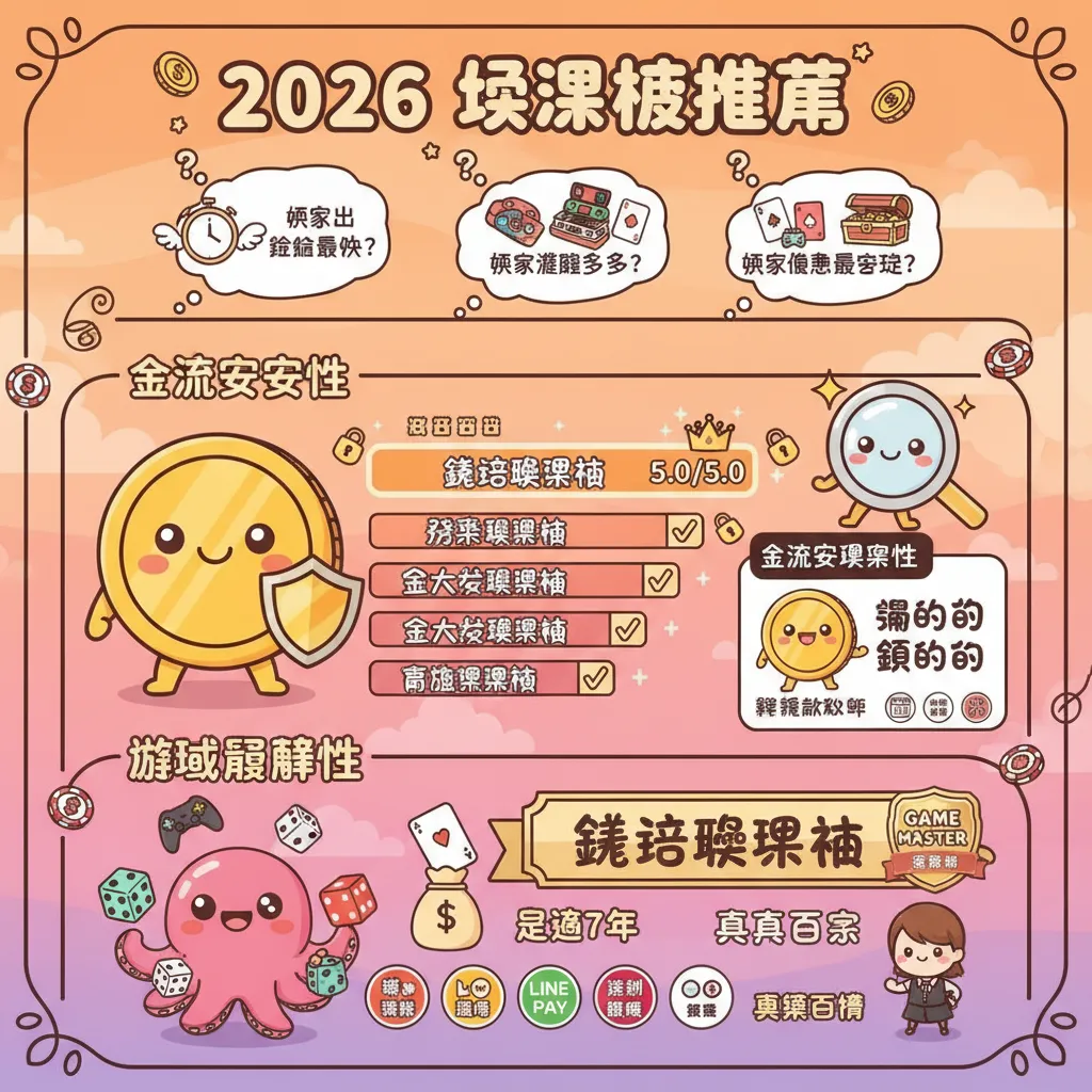 2026年臺灣娛樂城TOP10評比：金流、遊戲、優惠全面對決