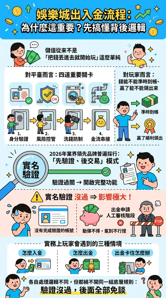 為什麼出入金流程這麼重要？先搞懂背後邏輯