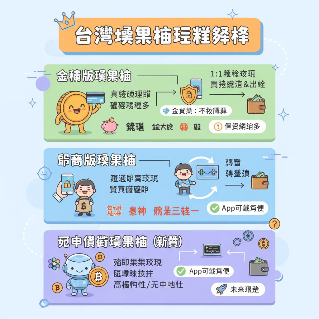 現金版 vs. 幣商版 vs. 加密貨幣娛樂城：三大類型優缺點解析
